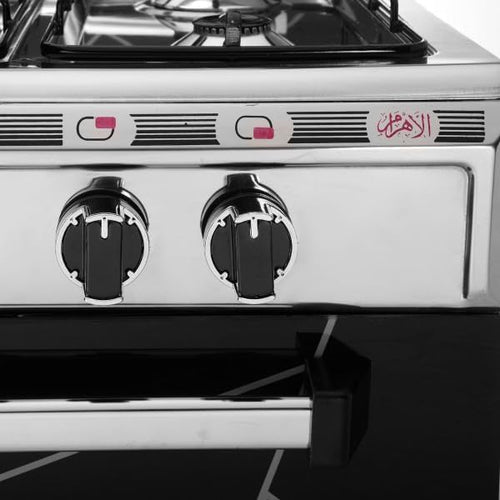 Al Ahram Cooker, 5 Burners, 80x60 cm, Full Stainless with Fan