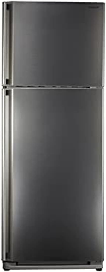 Sharp SJ-48C(ST) No Frost Refrigerator 2 Doors Stainless with Nano Deodorizer Filter - 340 Liter