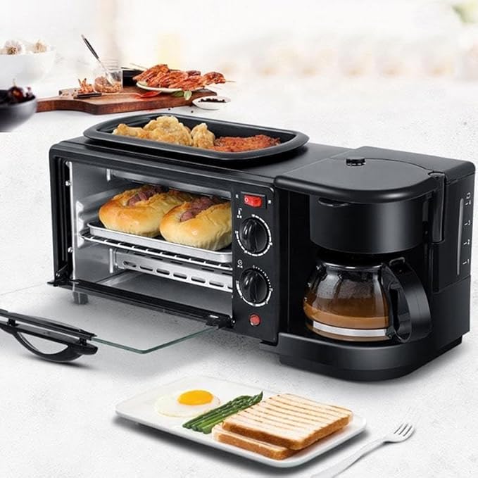 SOKANY SK-145 Multifunctional Electric Oven with Coffee Maker and Frying Tray
