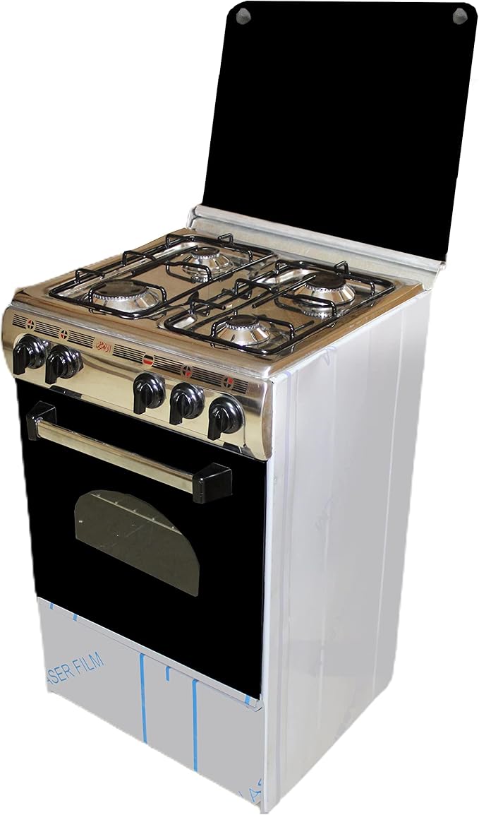 50x50 Stainless Steel 4 Burner Pyramid