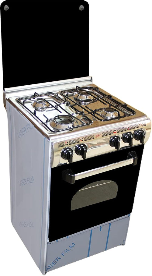 50x50 Stainless Steel 4 Burner Pyramid